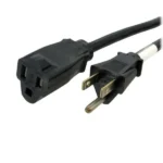 Cable Extensor Alimentacion Pc 1.8M Nema 5-15R 5-15P Macho Hemb.a
