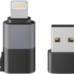 Microfono Inalambrico Steren Mic-9010 De Solapa USB/USB-C/Lightning/20M De Alcance/Negros