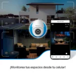 Camara Mini Bullet Ir Steren Cctv-240 2 Mpx Fija/Inalambrica/1920X1080 Pixeles/WiFi/Color Blanco (Openbox)