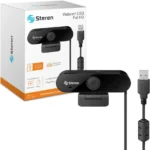 Webcam Steren Com-126 USB/Full HD/2Mp/Con Doble Microfono