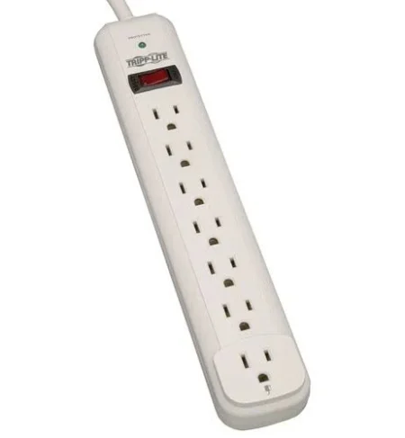 Supresor De Picos Tripp Lite 6 Contactos 180J 0.6M Cable Gris