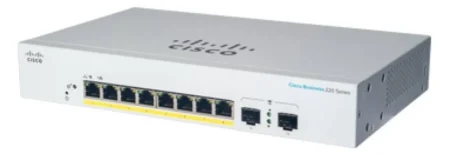 Cnp Sntc-8X5Xnbd Cbs220 Smart 8 -Port Ge Full PoE Ext Ps