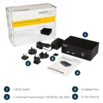 Witch Conmutador Kvm De 2 Puertos Displayport - 4K 60Hz