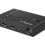 Switch HDMI De 4 Puertos - 3X HDMI Y 1X Displayport - 4K 60Hz