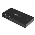 Switch Kvm HDMI De 2 Puertos USB-C - 4K 60Hz Con Cables USB C