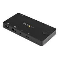 Switch Kvm HDMI De 2 Puertos USB-C – 4K 60Hz Con Cables USB C