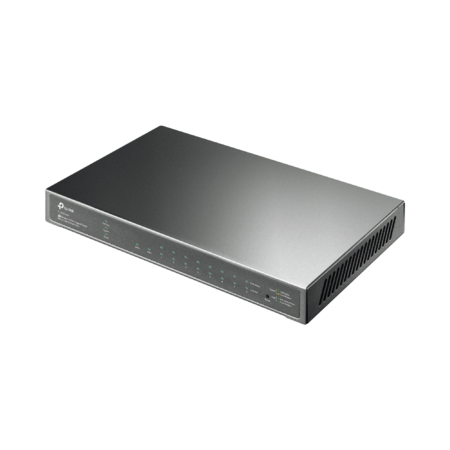 Switch Smart Gigabit PoE De 8 Puertos Con 2 Ranuras Sfp