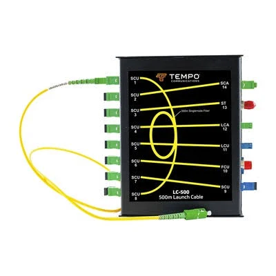 Bobina De Lanzamiento Tempo Lc-500/Monomodo 500 Metros Sc/Apc