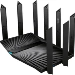 Router Inalambrico Tp-Link Archer Axe95 2.4/5/6Ghz/Tri-Banda/1Xusb 3.0/5Xrj-45 2402Mbit/S Wlan/4X4Mu-MIMO Ofdma/8 Antenas Externas/Negro
