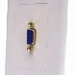 TAPA (FACEPLATE) SVGA 1 PUERTO CONECTOR HEMBRA COLOR BLANCO