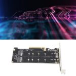 Tarjeta Adaptadora PCIE 3.0 Con Doble X8 Para M.2 SSD