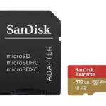 Memoria Microsdxc 512Gb Sandisk Sdsdqas5-512G-Bp/Clase 10/Uhs-I/Especial Para Camaras IP Y Dvr Movil