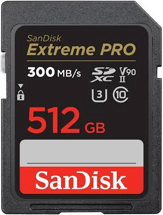 Memoria Sdxc 512Gb Sandisk Extreme Pro Sdsdxdk-512G-Gn4In Clase 10