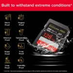 Memoria Sdxc 128Gb Sandisk Extreme Pro Sdsdxep-128G-Gn4In Clase 10