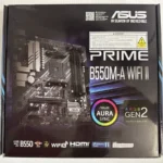 Mb ASUS Prime B550M-A WiFi Ii Socket Am4/Micro ATX/PCIE 4.0/Wi-Fi 6/HDMI/DVI-D/D-Sub/SATA 6/Aura Sync Rgb