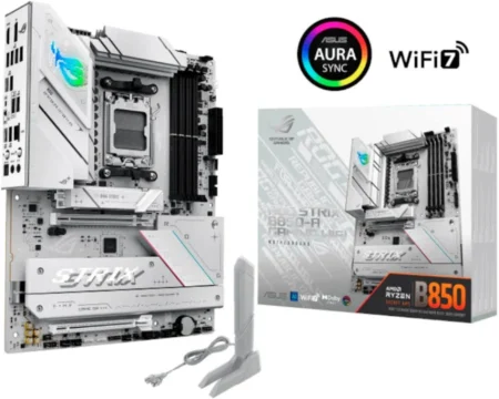 Mb ASUS Rog Strix B850-A Gaming WiFi Socket Am5/DDR5/HDMI/DP/PCIE 5.0/WiFi 7/Para AMD Ryzen/ATX/90Mb1J50-M0Aay0