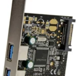 Tarjeta PCI Express 2 Puertos USB 3.0 Con Alimentacion SATA Hu.