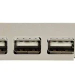 Adaptador Tarjeta PCI Express Perfil Bajo 4 Puertos USB 2.0 .