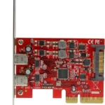 Tarjeta PCI Express 2 Puertos USB 3.1 Gen 2 USB A