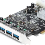 Tarjeta PCIE 4 Puertos USB-A USB 3.2 10Gbps - Taa