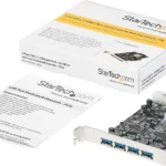 Tarjeta PCIE 4 Puertos USB-A USB 3.2 10Gbps - Taa