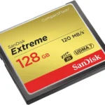 Memoria Compact Flash 128Gb Sandisk Sdcfe-128G-Gn4Nn/1700Mb/S Lectura/1200Mb/S Escritura