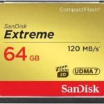 Memoria Compact Flash 64Gb Sandisk Sdcfsp-064G-G46D/525Mb/S Lectura/430Mb/S Escritura