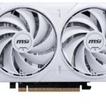 T/Video MSI Rtx 5060 Ti 8G Ventus 2X Oc White Plus Geforce/8Gb Gddr7/PCI-E 16X 5.0/HDMI/DP/2Xfan/128Bit/Blanco