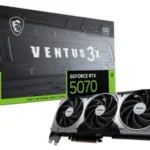 T/Video MSI Geforce Rtx 5070 12G Ventus 2X Oc/Geforce/12Gb Ddr7/PCI-E 5.0 X16/1Xhdmi/3Xdp