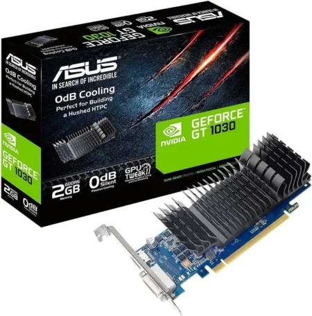 T/Video ASUS Gt 1030 2Gb Gddr5/PCIE X 16 3.0/DVI/HDMI/Gt1030-2G-Csm