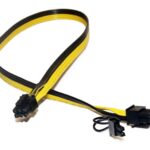Cable Adaptador De Corriente PCI Express 6 Pines A 8 Pines .
