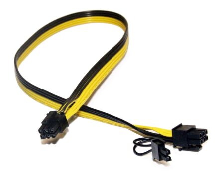 Cable Adaptador De Corriente PCI Express 6 Pines A 8 Pines .