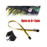 Cable Adaptador De Corriente PCI Express 6 Pines A 8 Pines .
