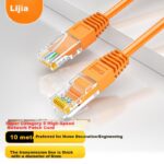 Cable De Red 10M Naranja Cat5E E Ethernet Sin Enganche