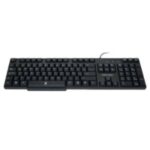 Teclado Alambrico USB Resistent A Derrames Perfect Choice