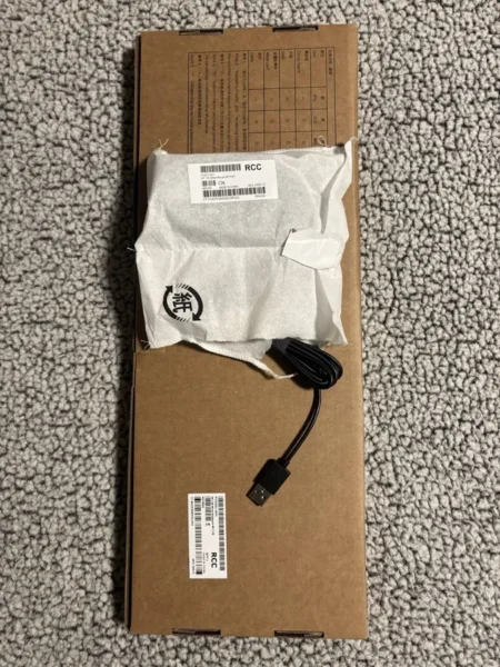 Teclado Alambrico HP 320K Con Cable USB-A 3 Botones 1200Ppp Negro