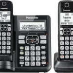 Telefono Inalambrico Panasonic C/Boton Dedicado Para Bloqueo De Llamadas/Volumen De Receptor/Negro-Azul/Kx-Tgb310Mec