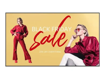 LG UHD Large Screen Signage Display 110In 500 Nits 3840X2160
