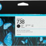 HP 738 NEGRO 130ML DESIGNJET INK CARTRIDGE 498N4A