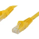 Cable Ethernet Cat6A Amarillo 0.3M - Snagless - S-Ftp - Lszh