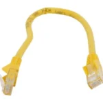 Cable Ethernet Cat6A Amarillo 0.3M - Snagless - S-Ftp - Lszh