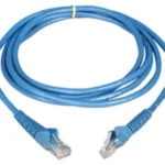 Cable 1.5M De Red Cat6A Azul Snagless PoE 100W RJ45