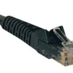 Cable 1.5M De Red Cat6A Negro Snagless PoE 100W RJ45