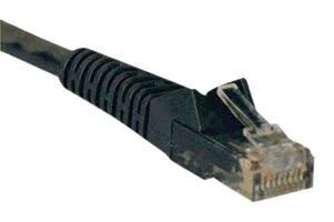 Cable 1.5M De Red Cat6A Negro Snagless PoE 100W RJ45