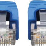 Cable 10.6M De Red Cat6A Azul Snagless PoE 100W RJ45