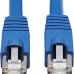 Cable 10.6M De Red Cat6A Azul Snagless PoE 100W RJ45