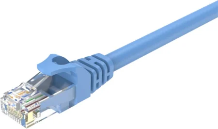 Cable Ethernet Cat 6 De 1M Lszh Patch Utp Sin Enganches Gris