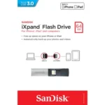 Memoria USB 2 En 1 64Gb Sandisk Ixpand Flash Drive Flip Sdix90N-064G-Gn6Nn/Lightning/USB-A/Color Menta