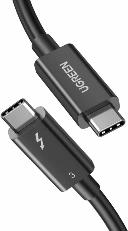 Cable Thunderbolt 3 De 0.8M 40Gbps-Activo-Con Pd 100W