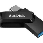 Memoria USB-C 3.2 256Gb Sandisk Ultra Dual Drive Luxe Sdddc4-256G-G46 400Mb/S/Plata